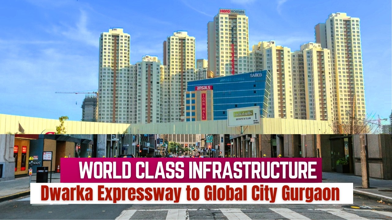 New India 🇮🇳 Dwarka Expressway to Global City 😱 New Gurgaon Looks Truly World-Class