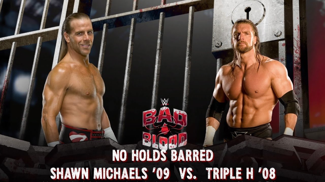 Shawn Michaels VS Triple H WWE2K24
