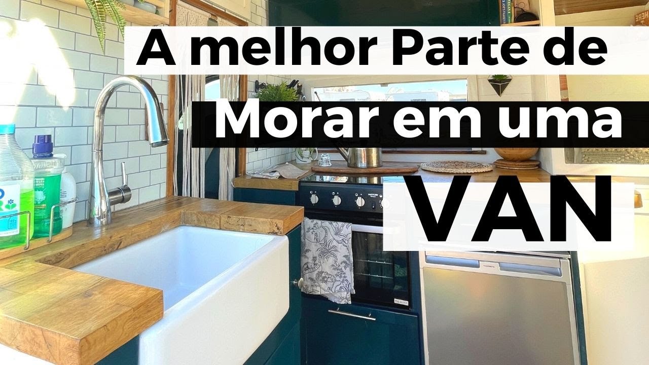 Cozinhando na Van e Comentando VANTAGENS de mora em uma VAN | Cozinha de Motorhome
