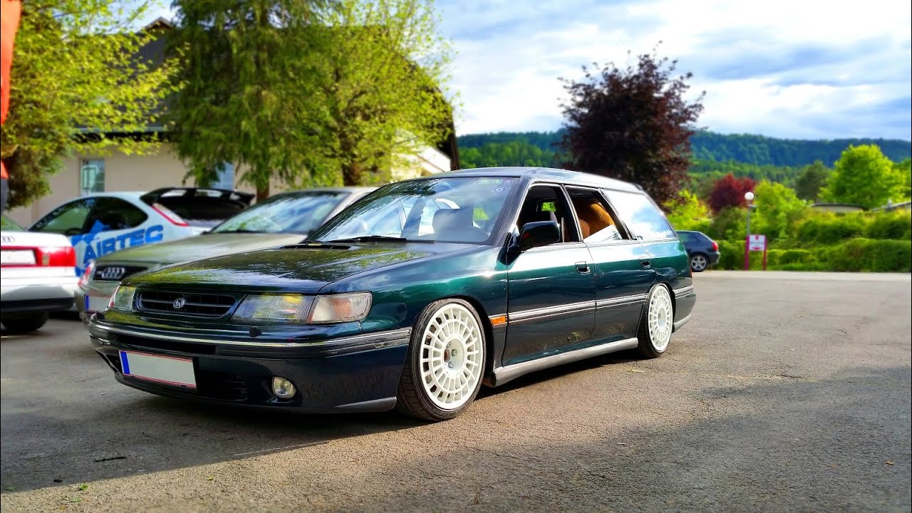 Subaru Legacy Turbo ( Liberty RS ) with electrical Cut out pipe