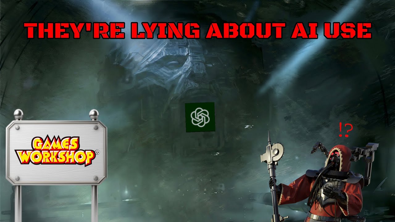 Компания Games Workshop лжет о том, что не использует ИИ.