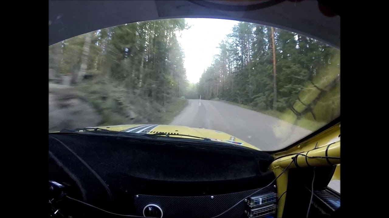 EK 8 In-car Avuskulma AD-Varaosaralli 2019