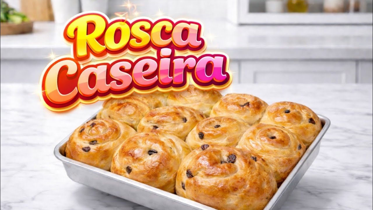 NUNCA MAIS VC VAI QUERER FAZER OUTRA RECEITA DE ROSCA COM FRUTAS CRISTALIZADAS 