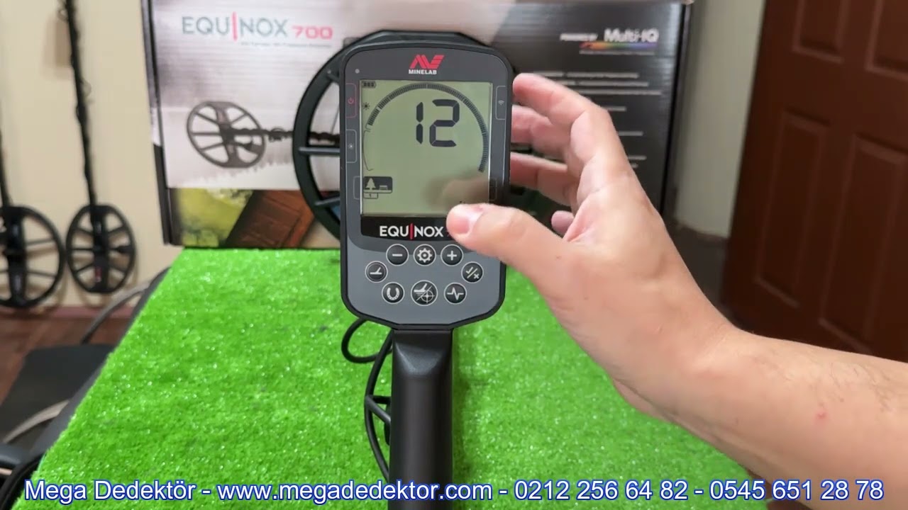 Minelab Equinox 700 Dedektör Türkçe Kullanım Videosu - Mega Dedektör