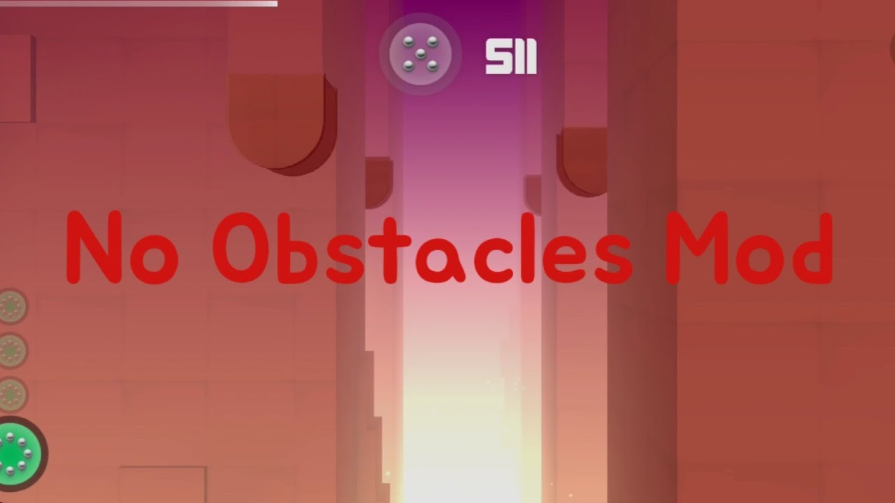 Smash Hit No Obstacles Mod