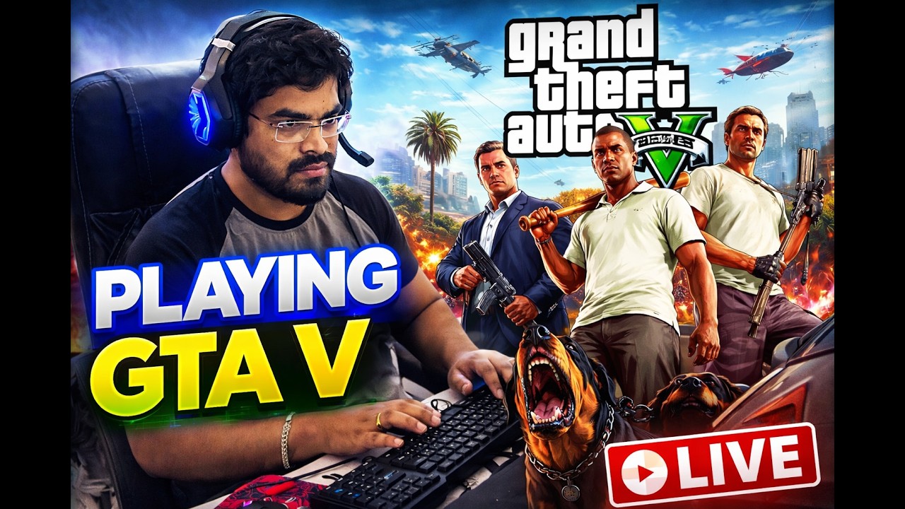 🔴GTA 5 live  sikari07gaming (Portrait)