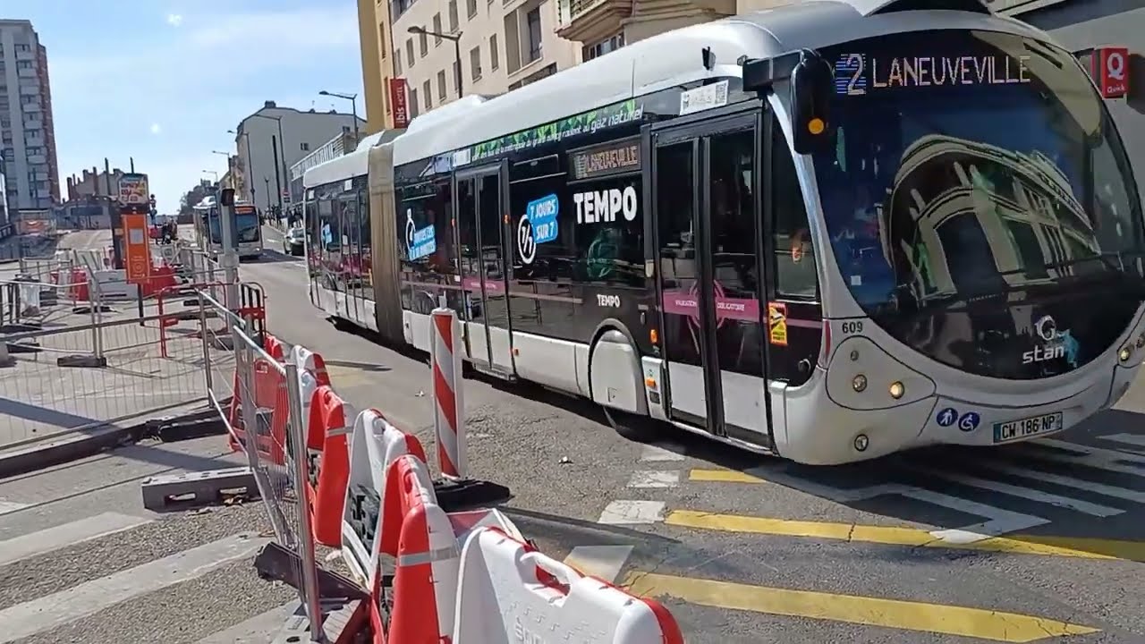 JE SPOTTE LES BUS DU RÉSEAU STAN À NANCY ET PULNOY !