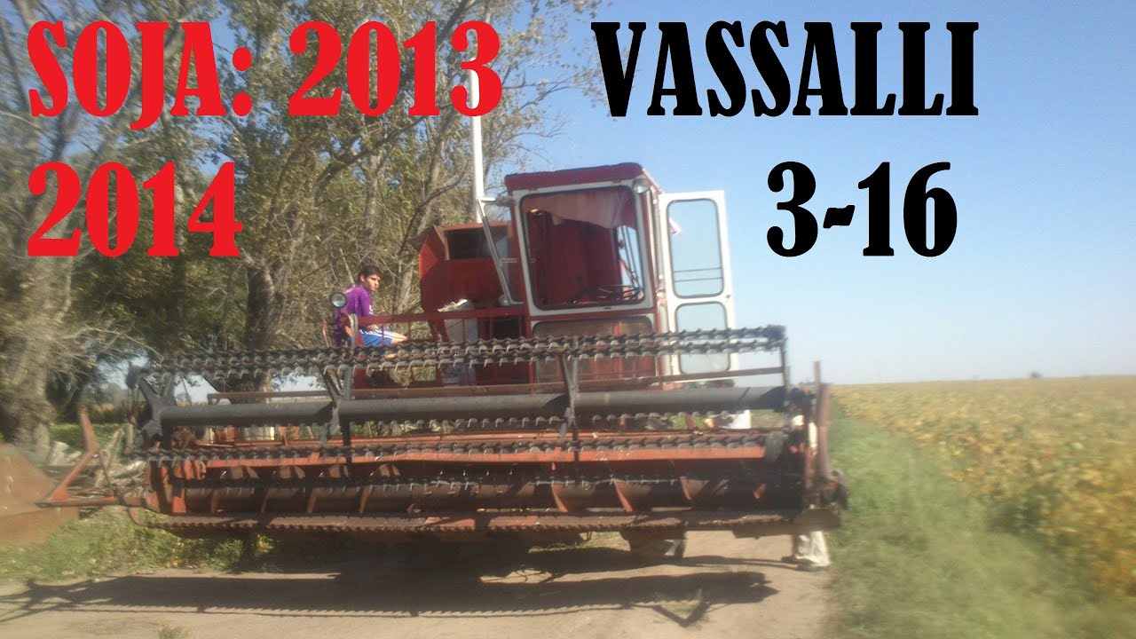 Vassalli 3-16 Cosechando soja