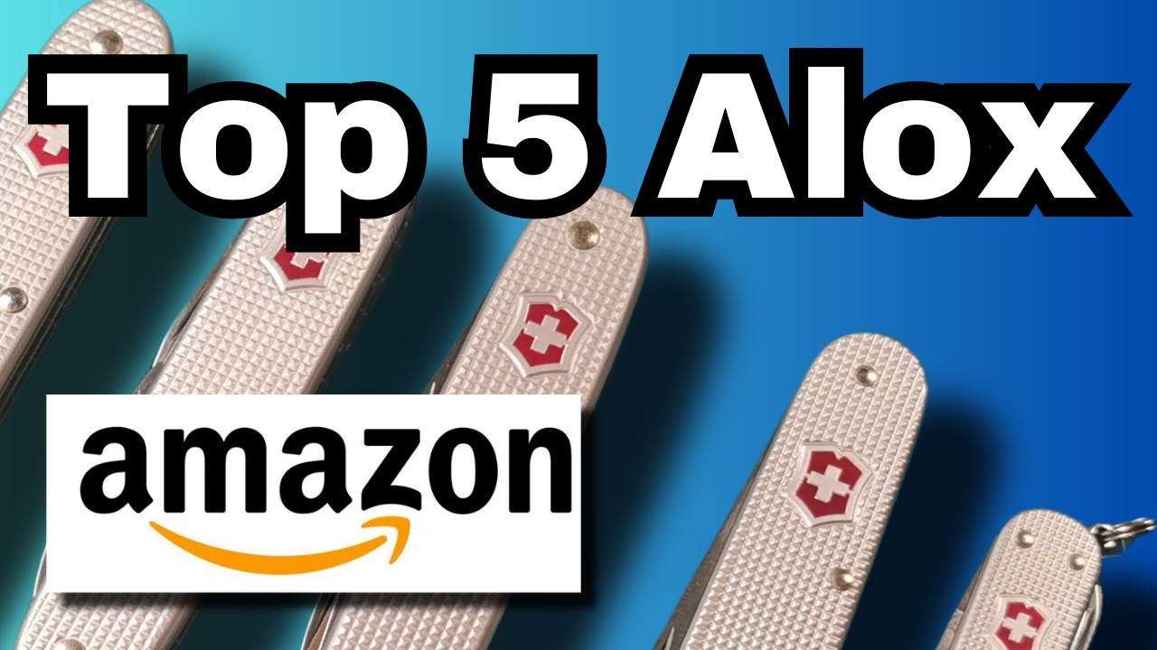 5 BEST Victorinox ALOX Swiss Army Knives for EDC on AMAZON!!