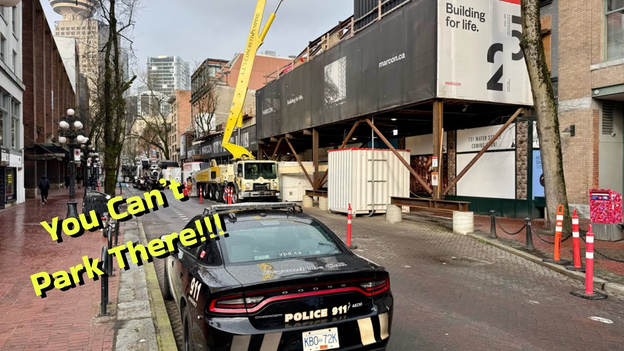 Our most Challenging jobsite EVER!!! Pumping Concrete in Downtown Vancouver, Canada. 