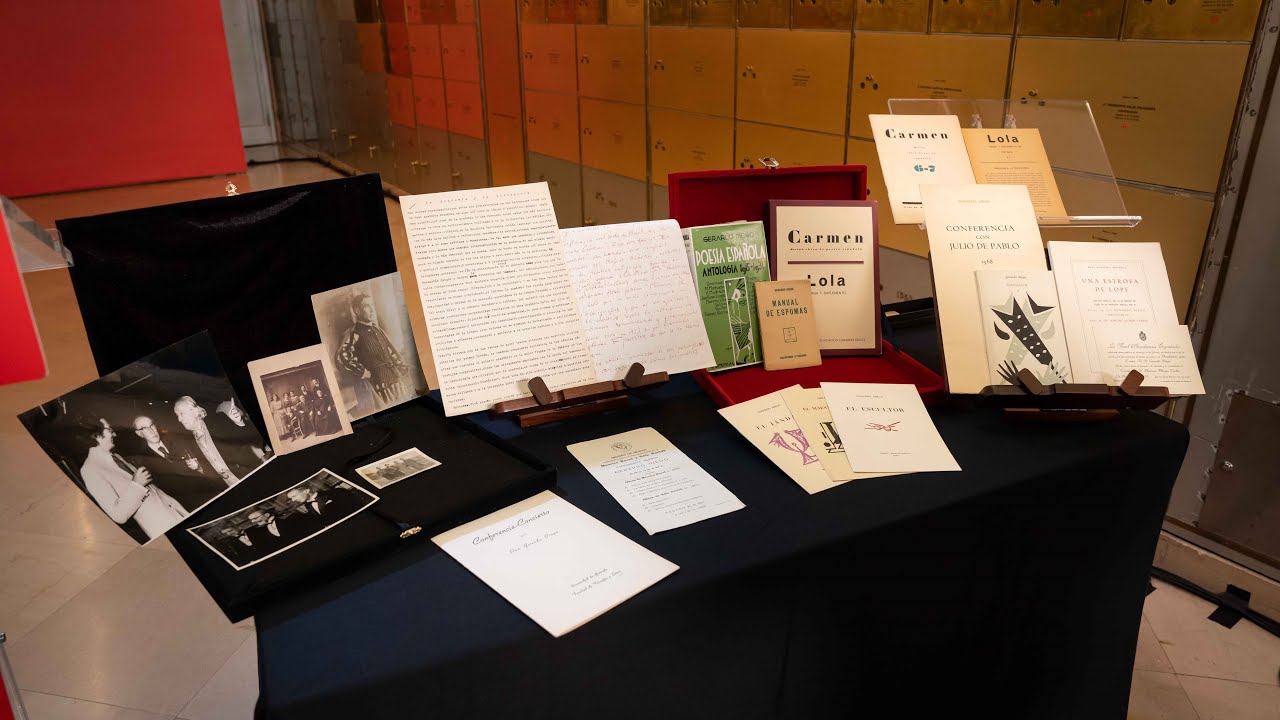 Legado «in memoriam» de Gerardo Diego a la Caja de las Letras
