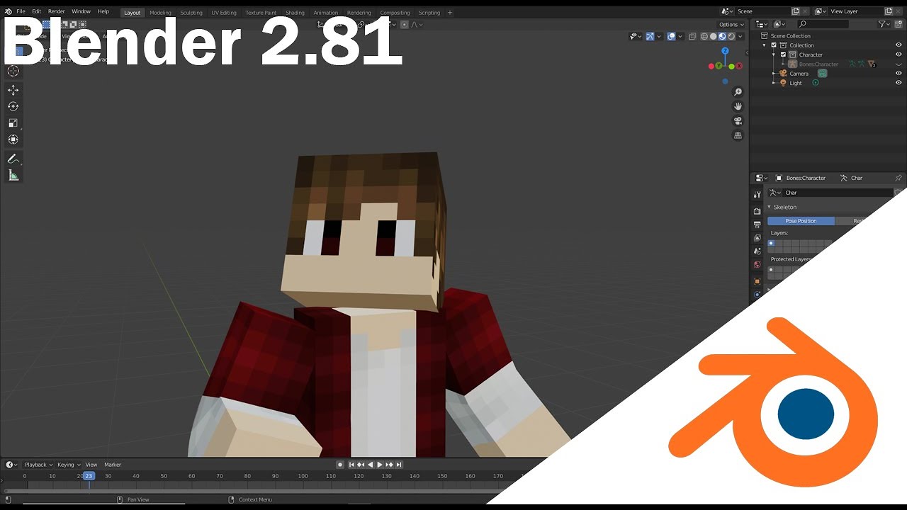 How To Create 3D Minecraft thumbnails! - Blender Tutorial *READ PINNED COMMENT*