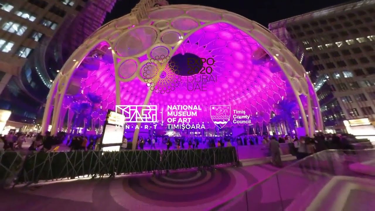 MNART la Expo2020Dubai (martie 2022)