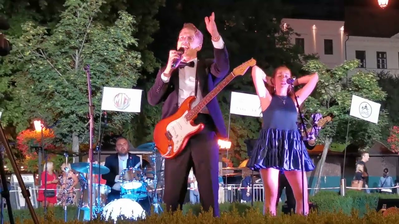 Juraj Bača s kapelou PARTY Beat - Hviezdoslavovo namestie 14.8.2020 Bratislava 2.časť