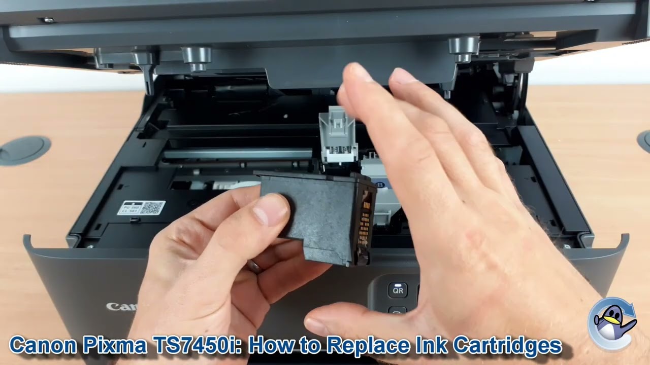 Canon Pixma TS7450i/TS7451i: How to Change/Replace Ink Cartridges