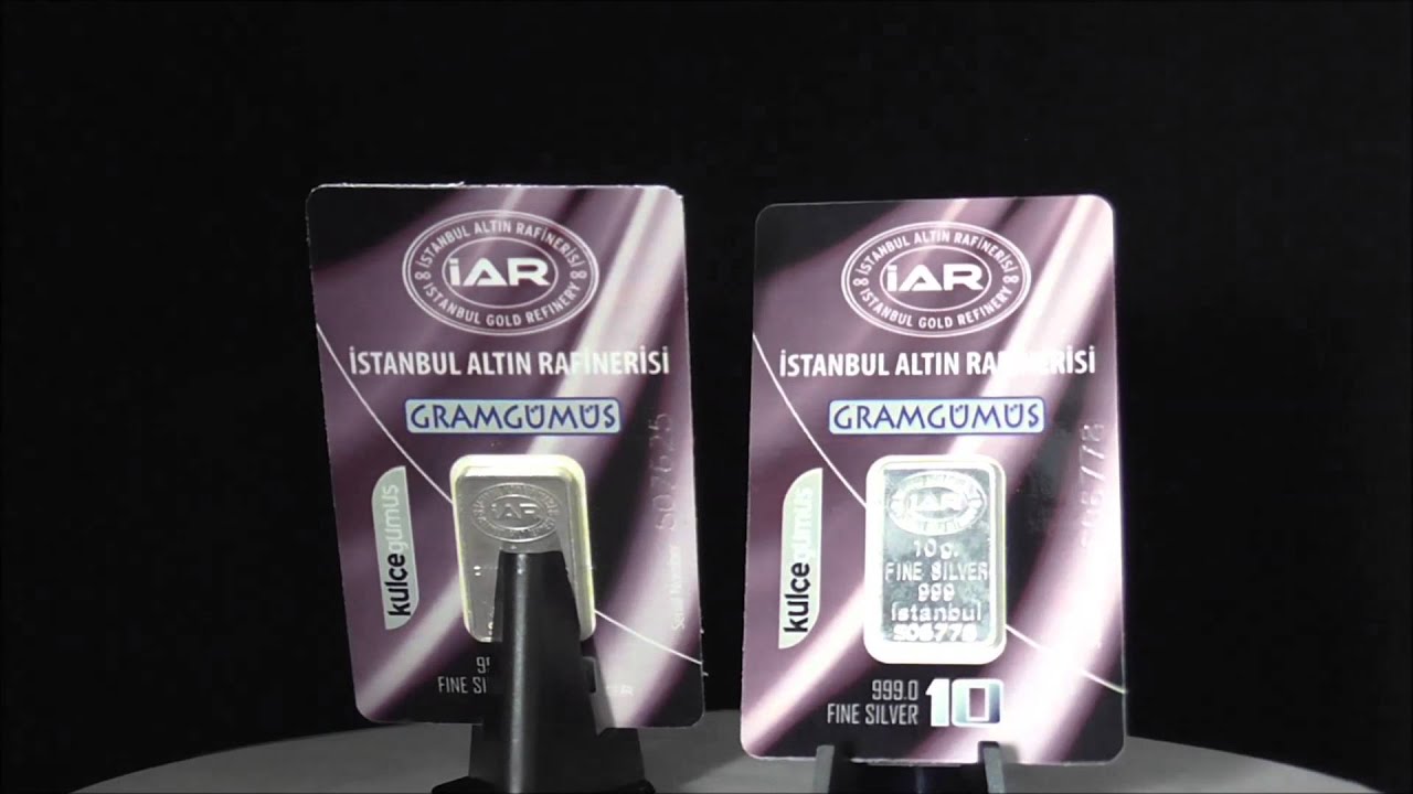 Istanbul 10 gram Silver Bar 999.0