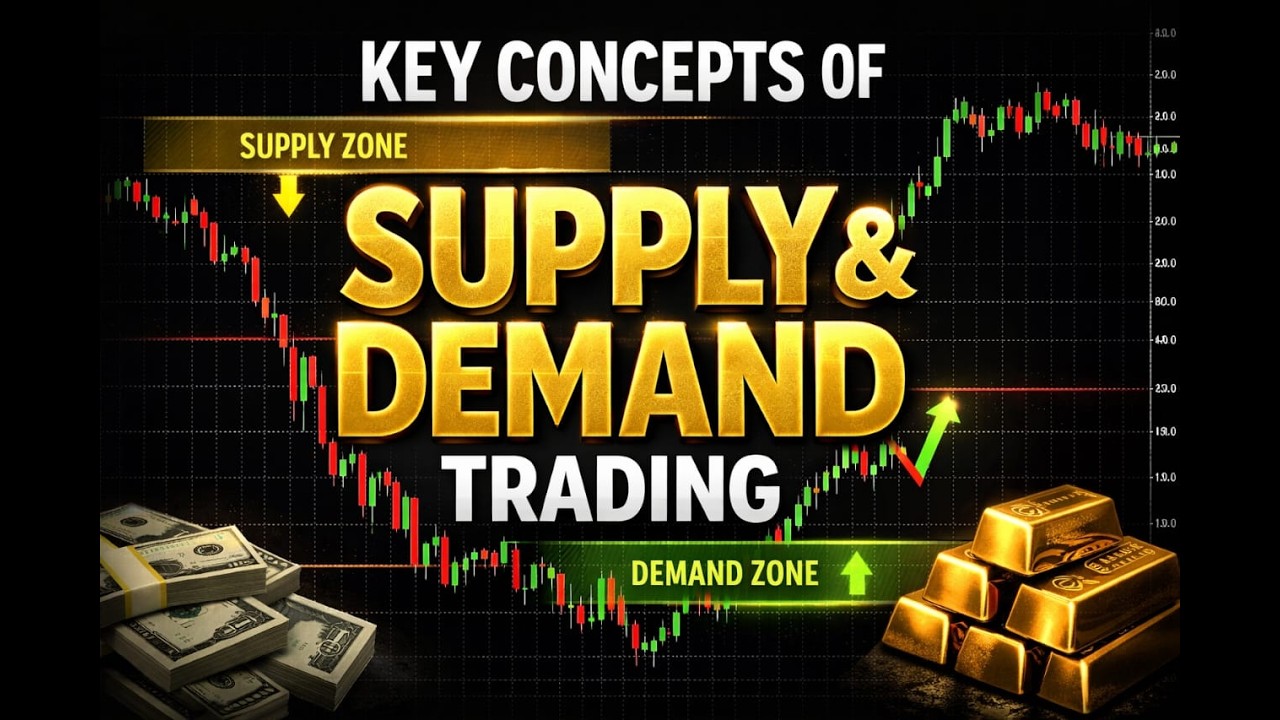 SUPPLY & DEMAND TRADING EXPLAINED – How Institutions Really Trade