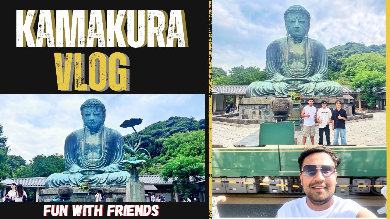 Kamakura Travel Vlog | Beautiful Temples, Streets & Beach Experience