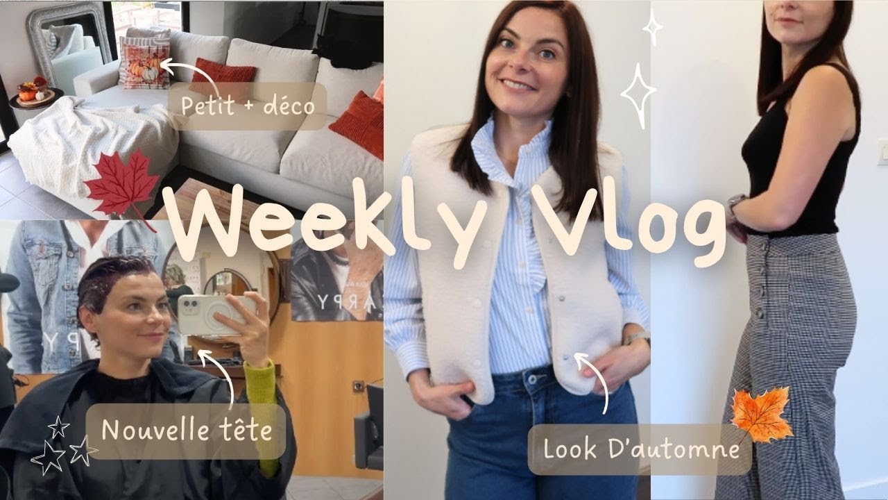 WEEKLY VLOG⎟Nouveau look, nouvelle tête
