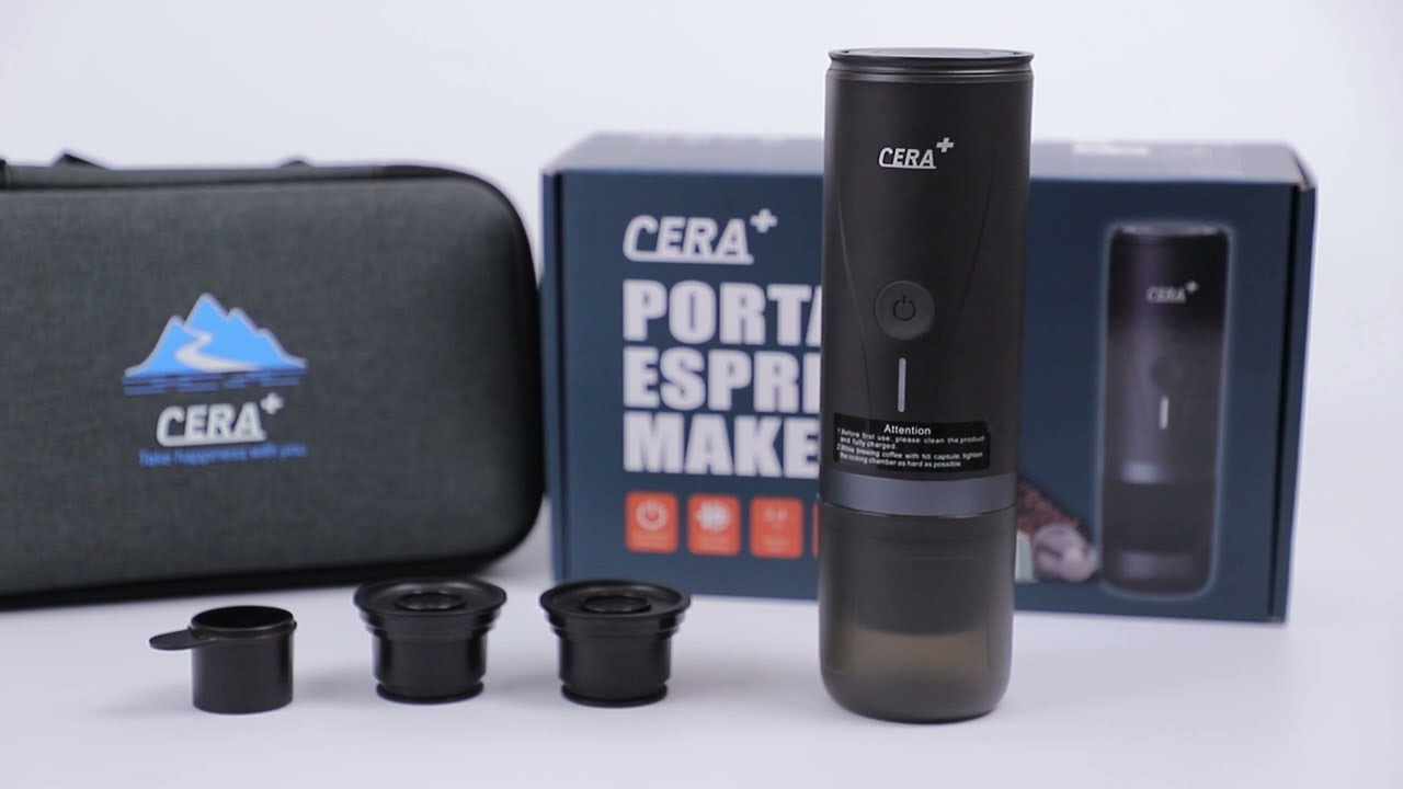 CERA+ PCM03 – One‑Touch Portable Espresso Maker