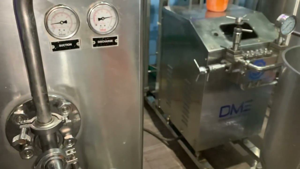 CONTINUOUS FREEZER || ICE CREAM PRODUCTION