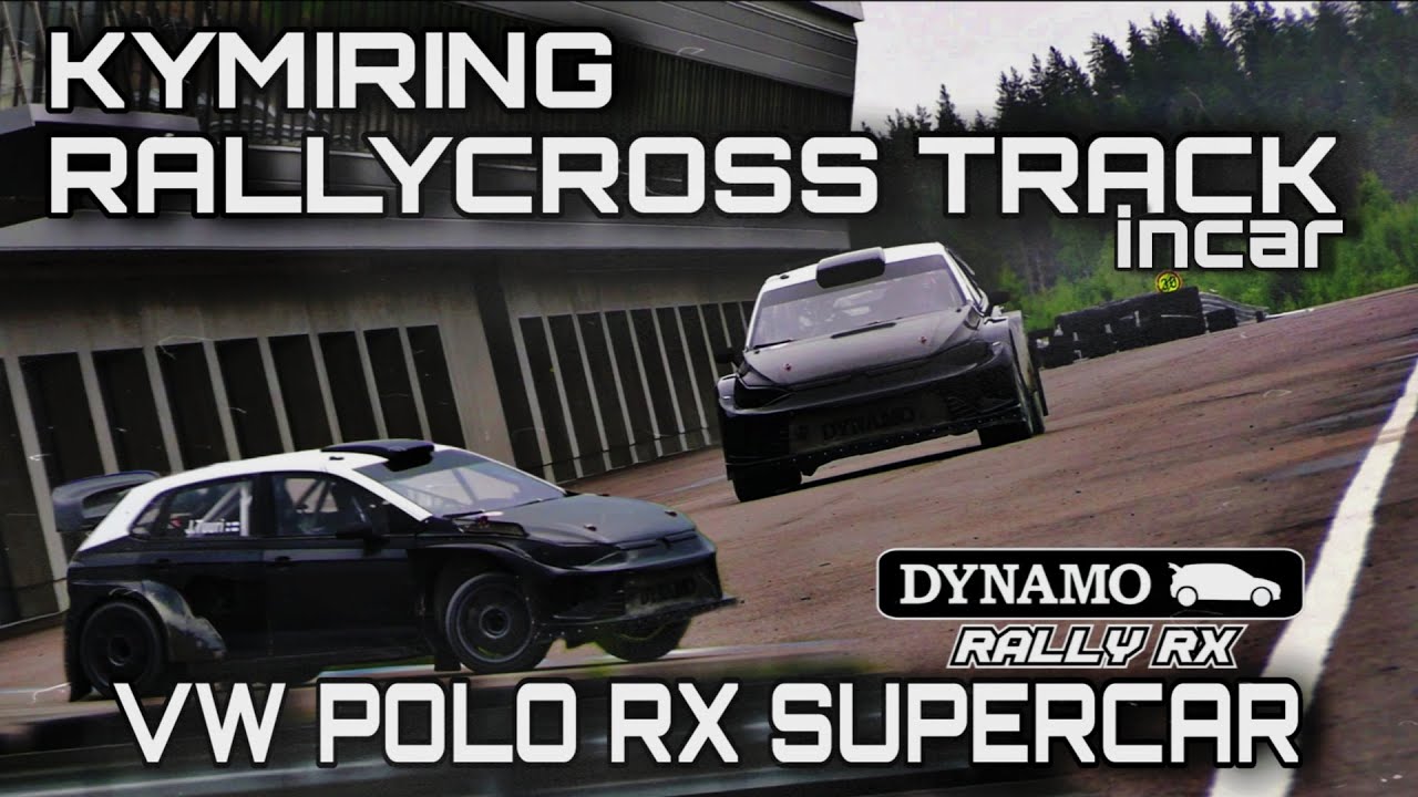 First test on Kymiring | VW Polo RX SuperCar