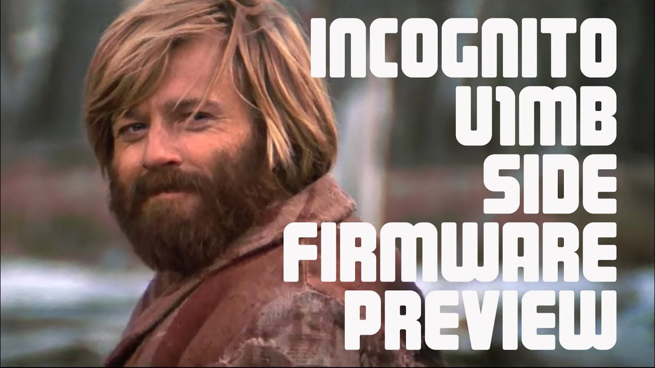U1MB, Incognito and SIDE2 firmware update 3.10 preview