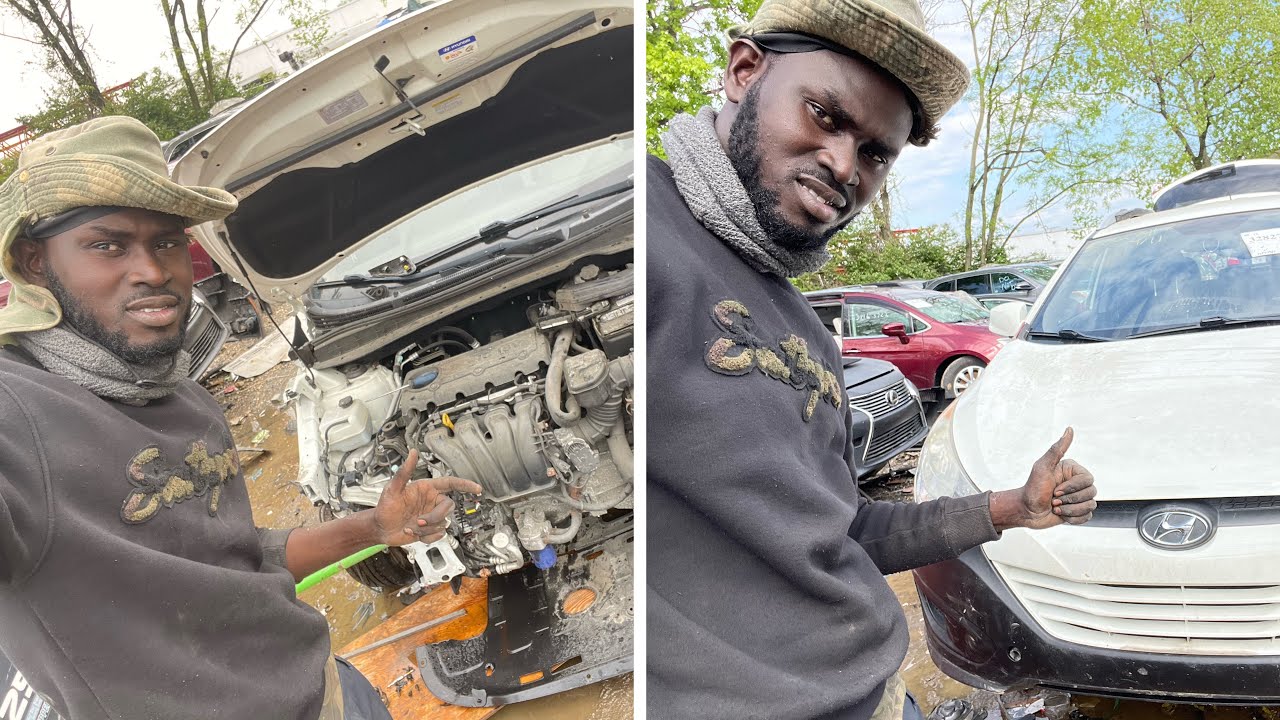 Incroyable, Regardez comment Ousmane Seck Tôlier Sénégalais vivant au USA a réparé cette voiture