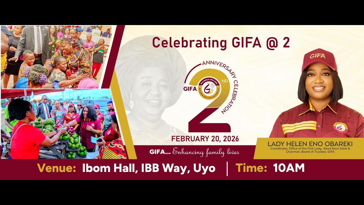 #Live: 2nd Anniversary Celebration of Golden Initiative For All (GIFA)…Enhancing Family Lives