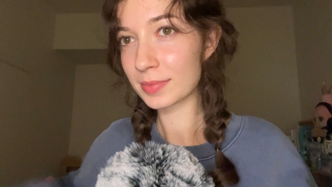 ASMR trying on all my lipsticks (whispers & lip gloss sounds)