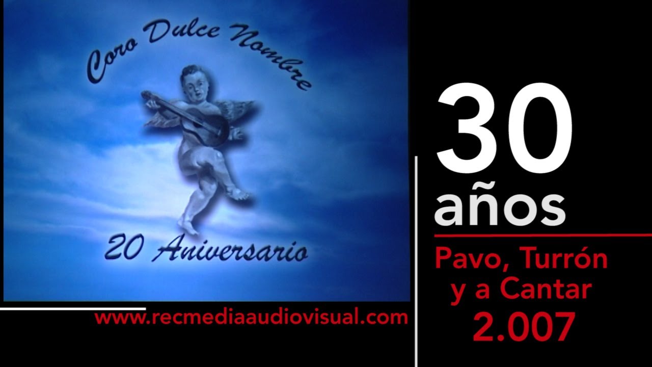 Recuerdas?...XX PAVO, TURRÓN Y A CANTAR, 20 aniversario, año 2.007