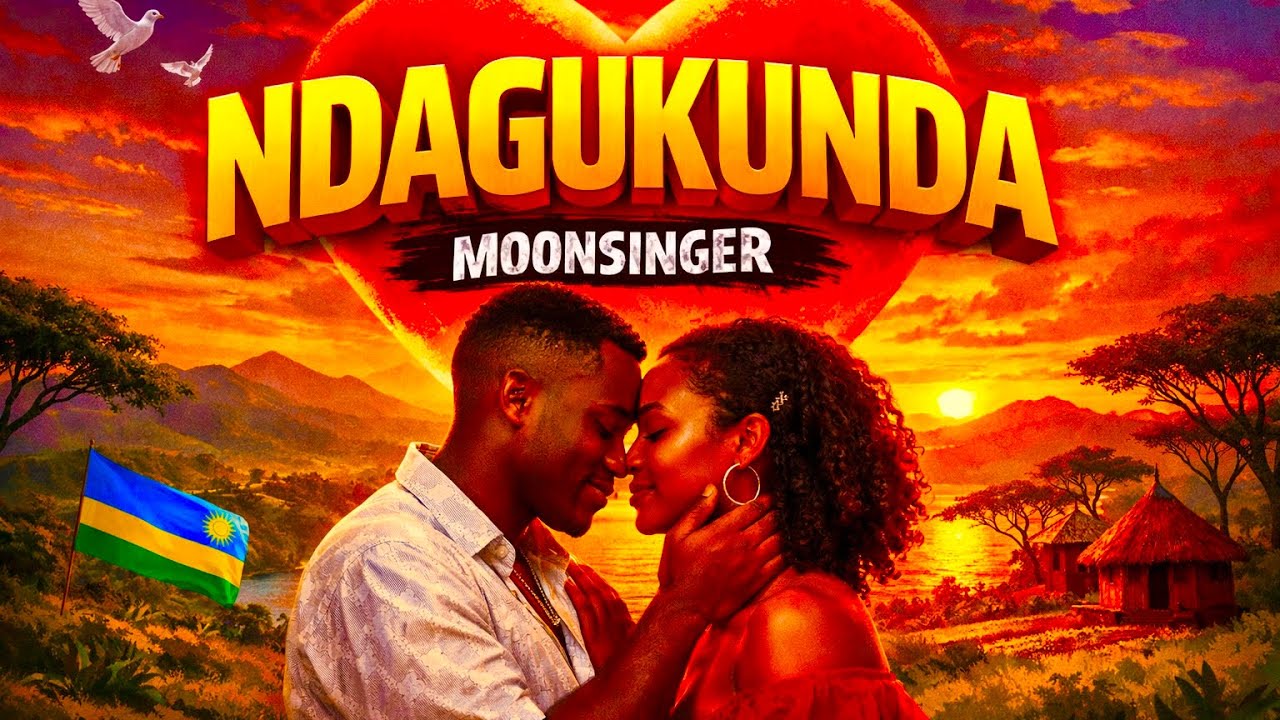 Ndagukunda remix - MONSINGER (official lyrics video )