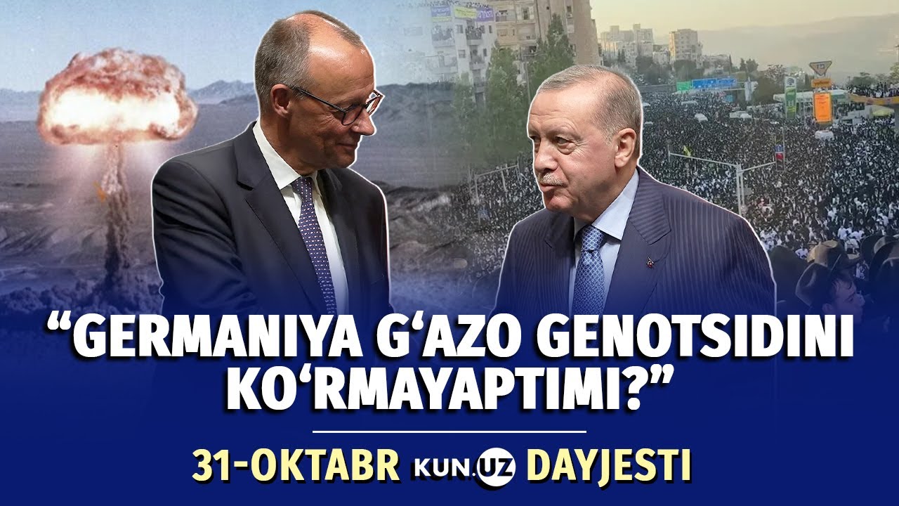 Isroilda yirik namoyishlar va Erdoʻgʻanning tanqidi &ndash; kun dayjesti