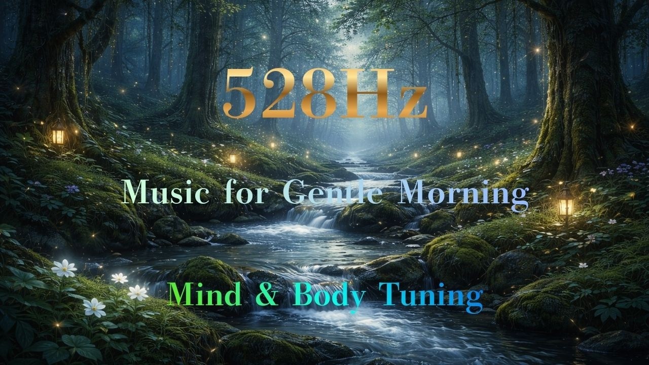 【心と体のチューニング】朝がつらい時・スッキリしたい時に音楽の力で後押しを／Mind & Body Tuning | Music for Gentle Awakening & Clear Focus