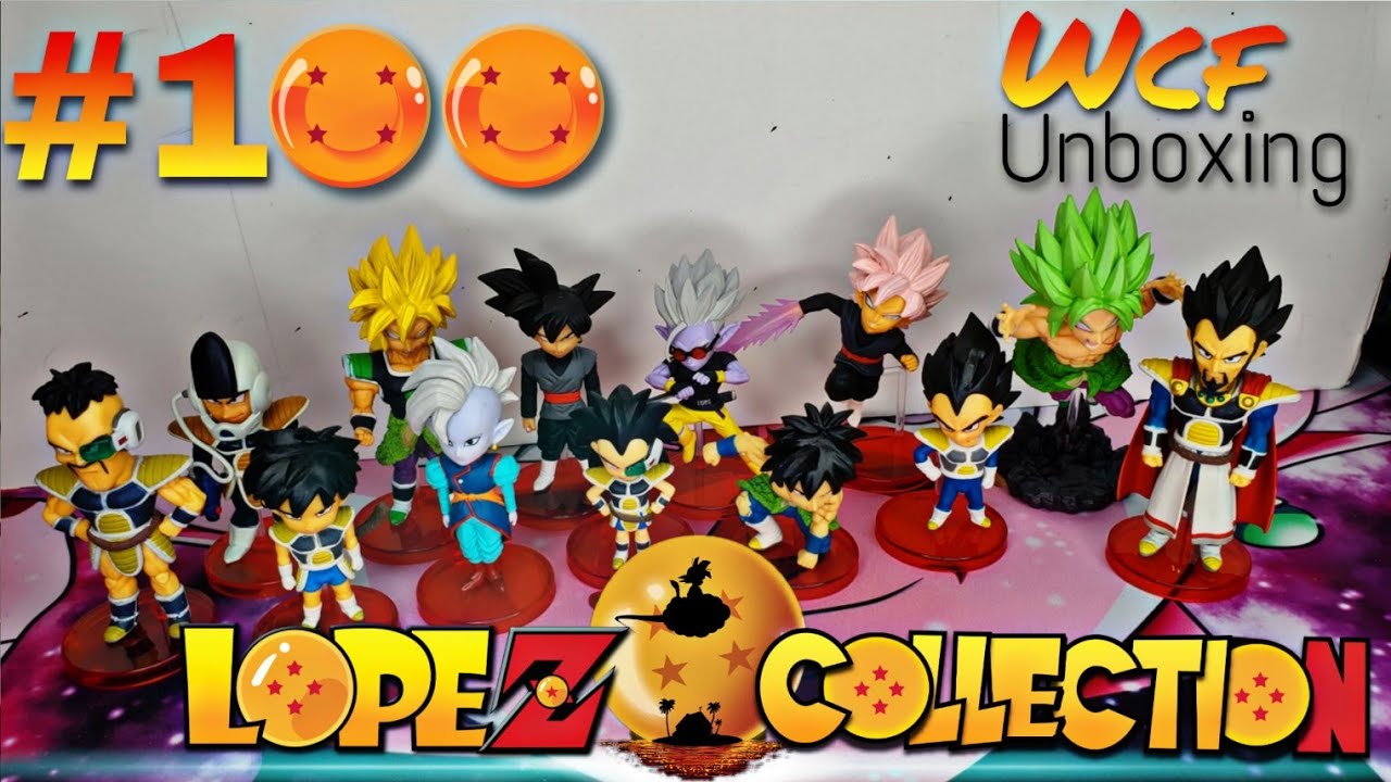 Dragon Ball WCF Mini Figuras Broly|Vegeta|Goku|Nappa|Fu|Rey Vegeta|Raditz Unboxing Ep. # 92