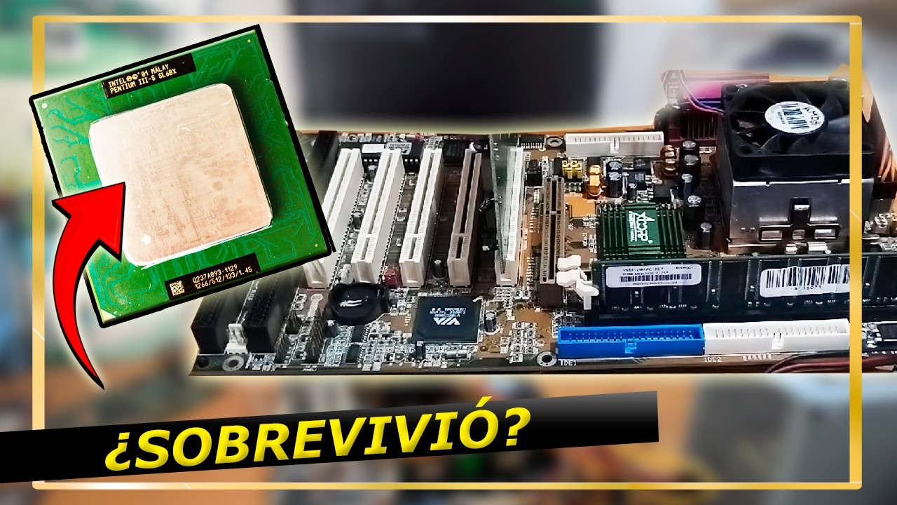 Pruebo placas madres(motherboards)  RETRO de hace 20 AÑOS! 💻