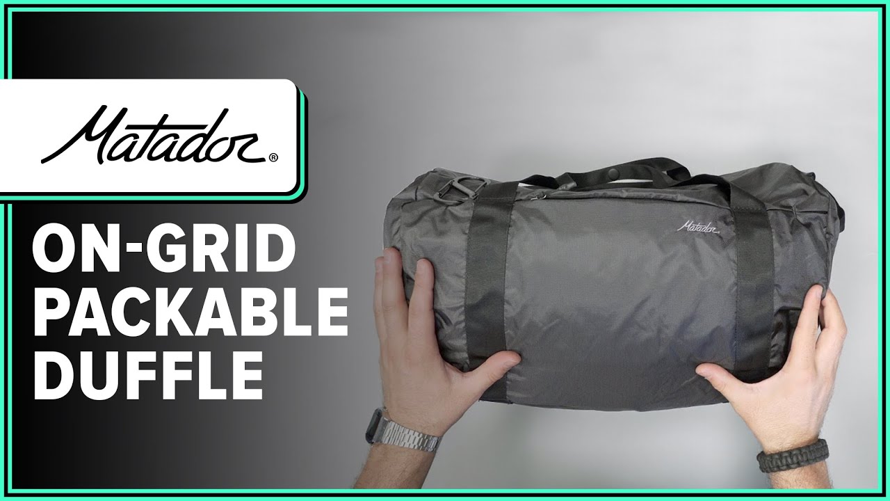 Matador On-Grid Packable Duffle Review (Initial Thoughts)