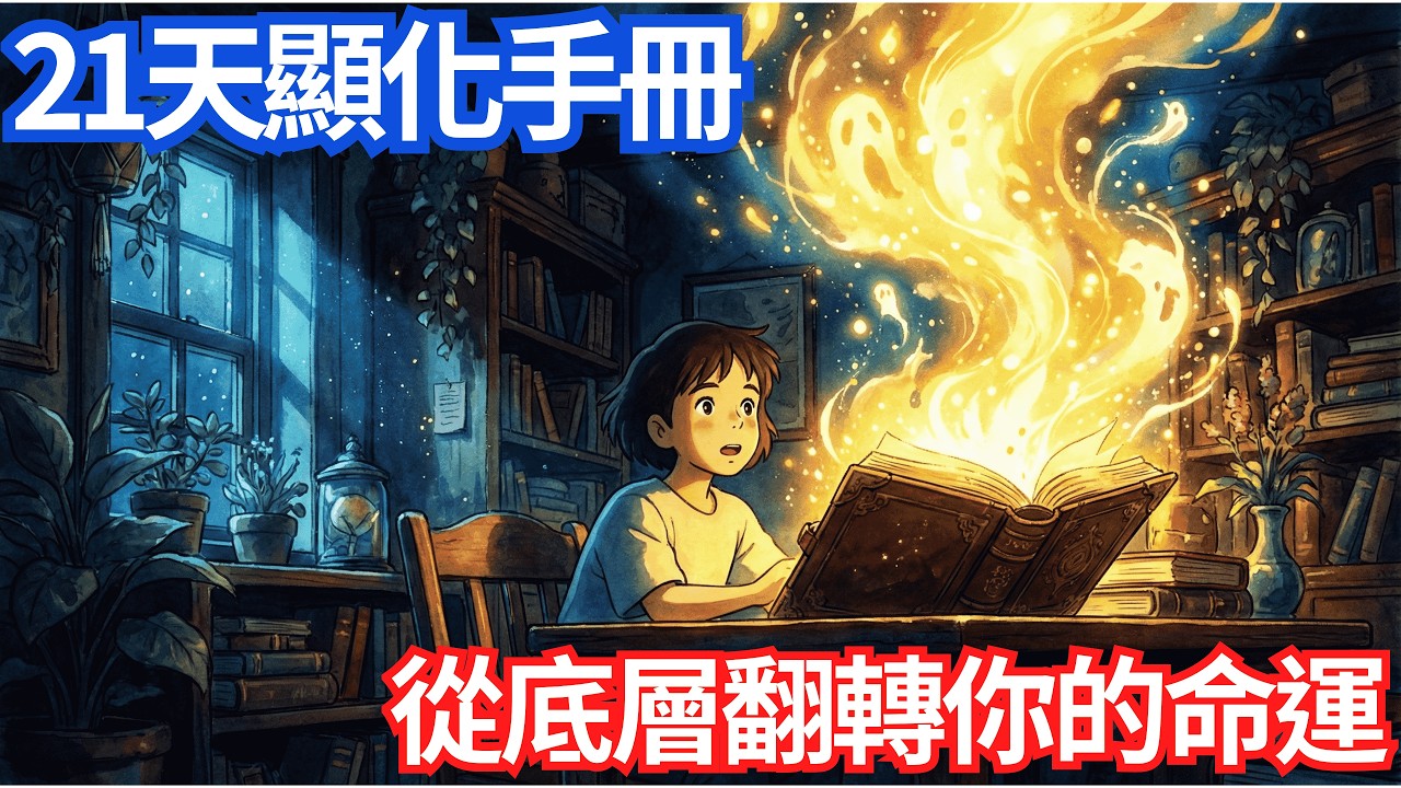 【世界法則篇｜顯化練習】21天重塑你的金錢潛意識，讓奇蹟自動發生｜內維爾「假想法則」與拿破崙希爾的致富手冊｜心流時刻