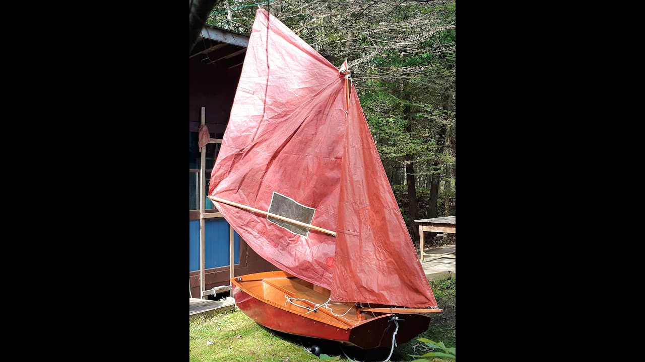 New Jib with Bow Sprit for my 8' Dinghy, THORN