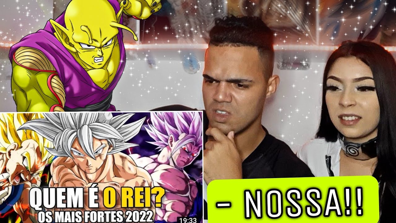 React • TOP 11 MAIS FORTES DE DRAGON BALL (2022) | Sociedade Z