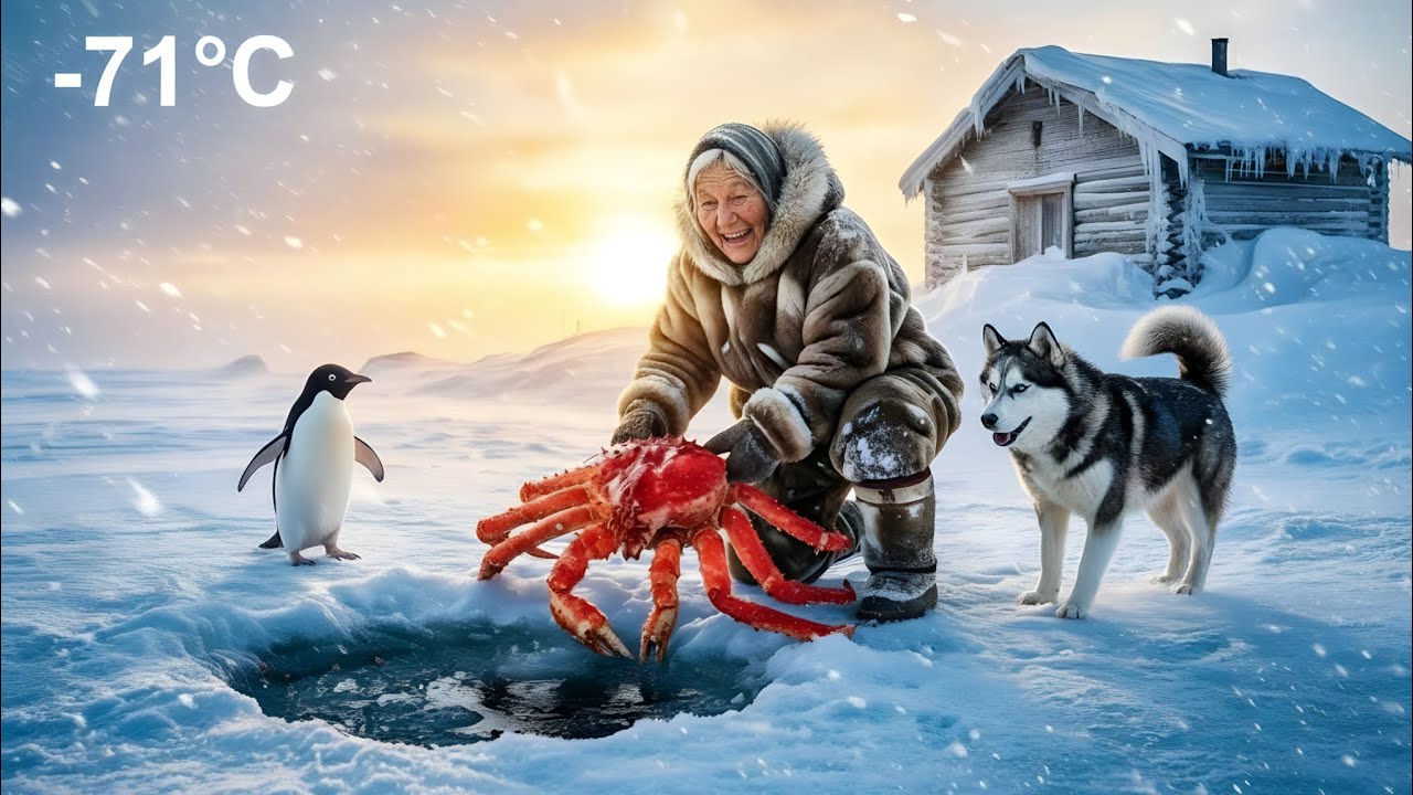93 Year Old Arctic Woman Hunting King Crabs And Surviving A Polar Bear Attack Survived At –71°C 