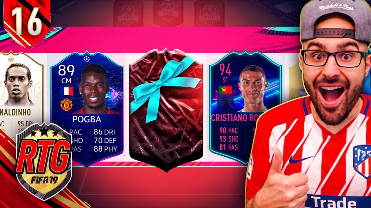 WOW AWESOME DRAFT REWARDS AGAIN! FIFA 19 Ultimate Team #16 RTG