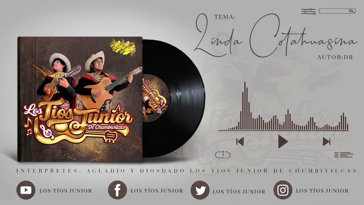 Los T&iacute;os Junior de Chumbivilcas / Linda Cotahuasina / Audio oficial 2021 / Tarpuy Producciones