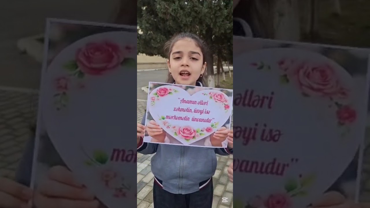 Analara təbrik 3b sinfinin təqdimatında