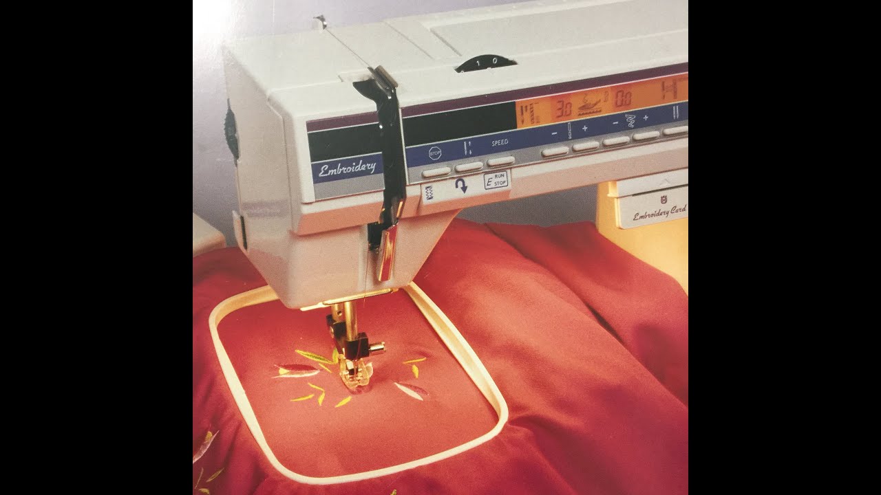 Husqvarna Viking #1+ & Orchidea Embroidery Video Handbook