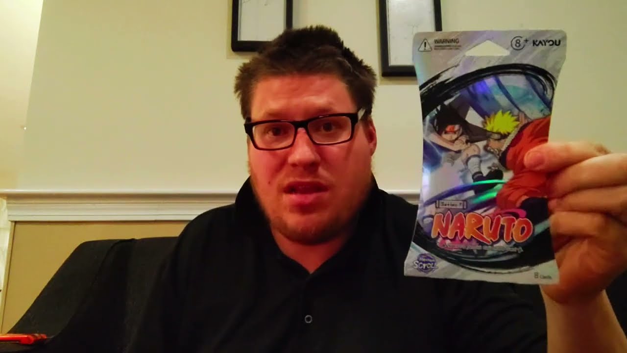 1ST Ever Live Naruto Trading Cards Pack Opening 