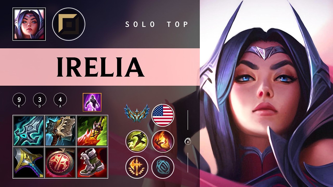Irelia Top vs Gnar - NA Challenger Patch 26.05