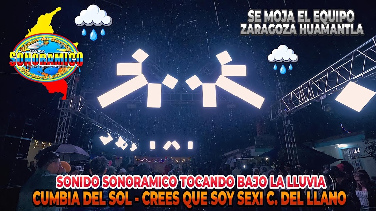 🎥LLOVIO CUANDO EMPEZO A TOCAR SONIDO SONORAMICO Y LA C. CREES QUE SOY SEXI | ZARAGOZA HMTA 25 DIC 25