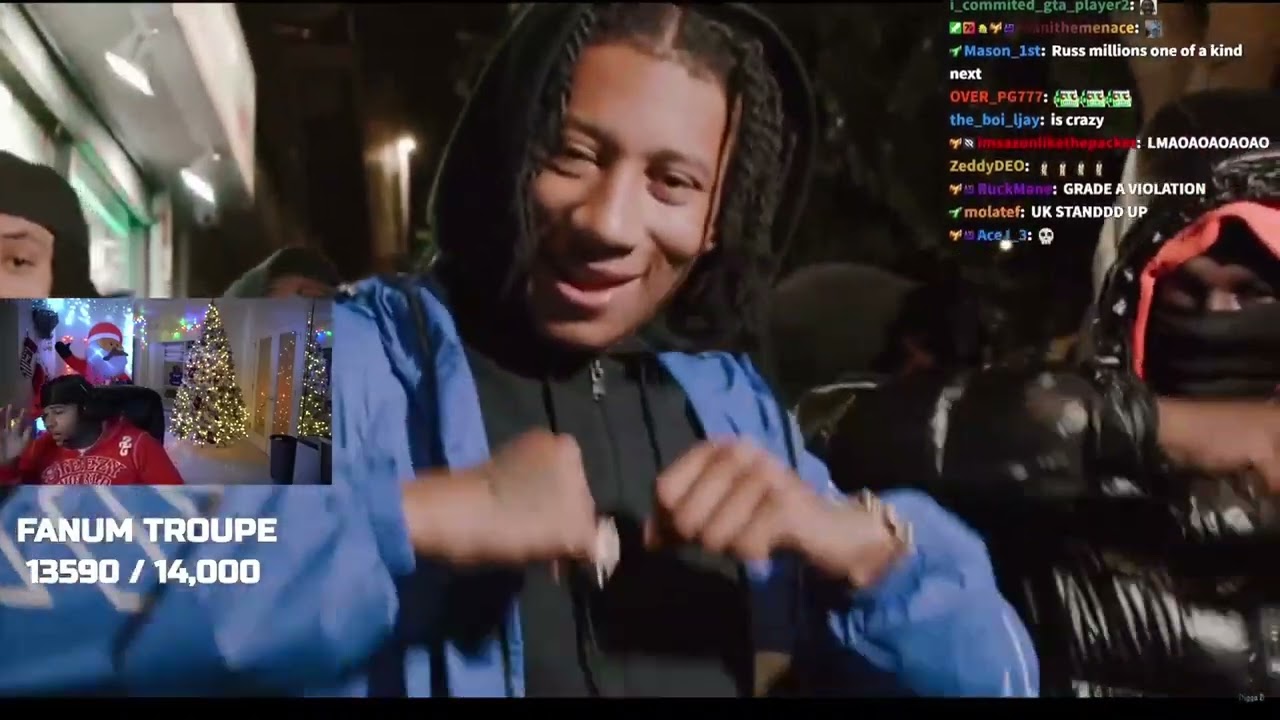 Fanum Reacts To Digga D - Chief Rhys Freestyle (Official Video)