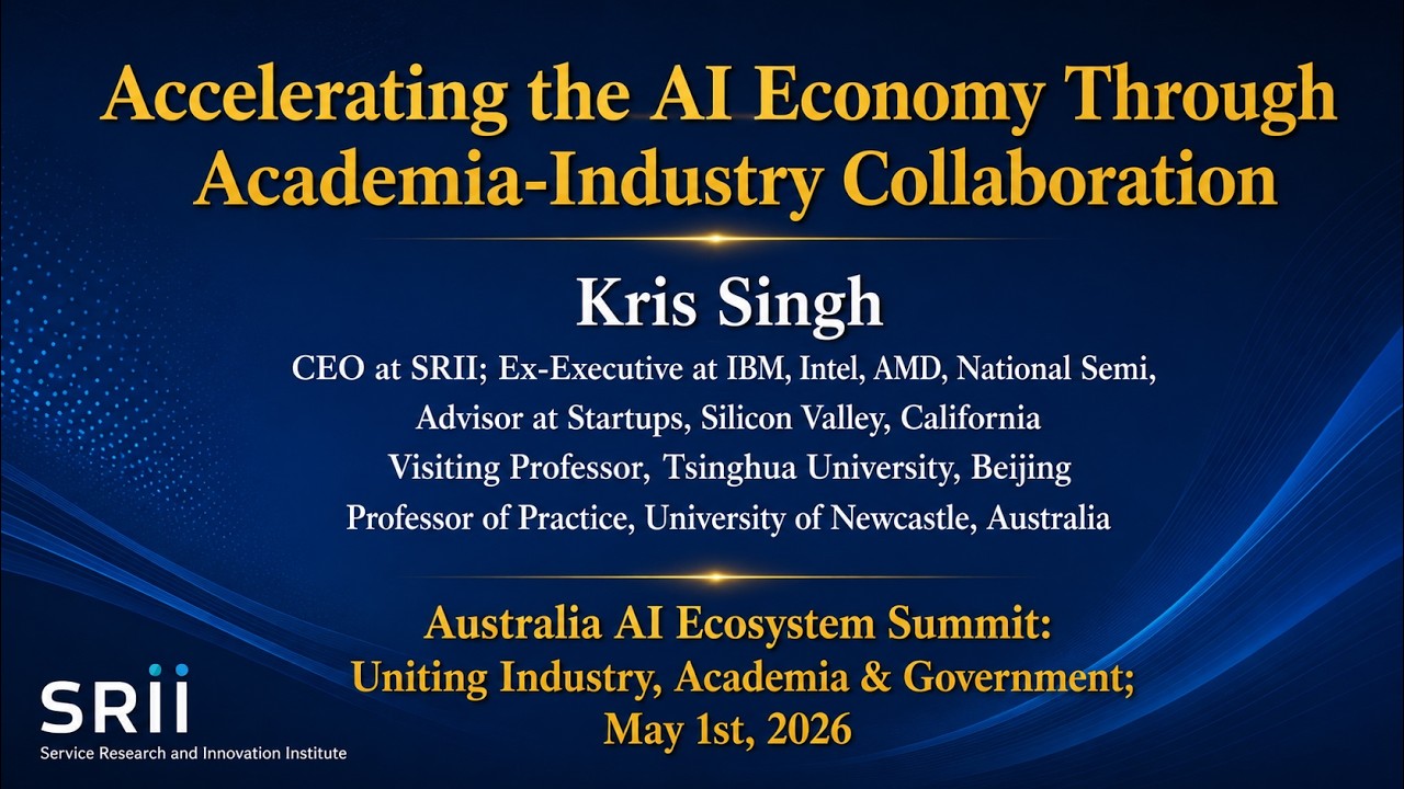 IEDE Global Program Lecture 8: Accelrating the AI Economy Through Academia-Industry Collabration